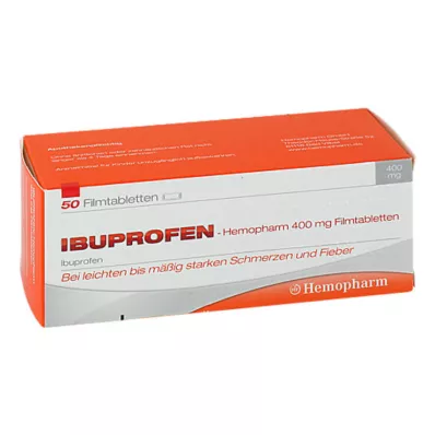 IBUPROFEN Hemopharm 400 mg film kaplı tablet, 50 adet