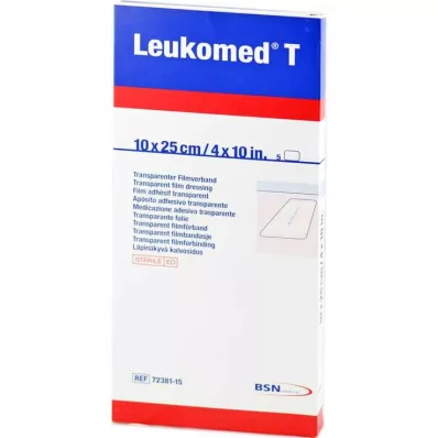 Leukomed T steril flasterler 10x25 cm, 5 adet