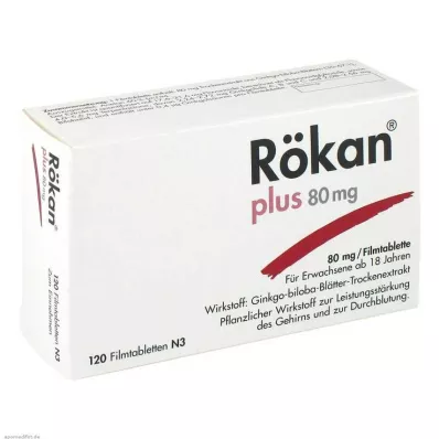 RÖKAN Plus 80 mg film kaplı tablet, 120 adet RÖKAN Plus 80 mg film kaplı tablet, 120 adet