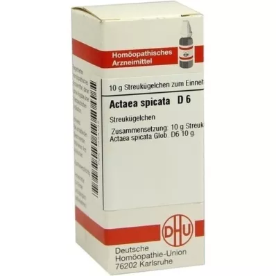 ACTAEA SPICATA D 6 globül, 10 g