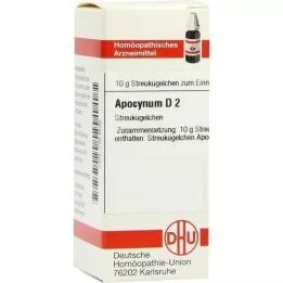 APOCYNUM D 2 globül, 10 g