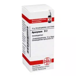 APOCYNUM D 2 globül, 10 g