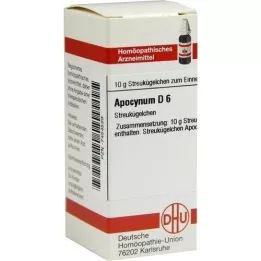 APOCYNUM D 6 globül, 10 g