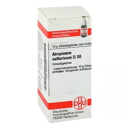 ATROPINUM SULFURICUM D 30 globül, 10 g