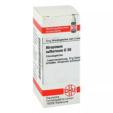 DHU Atropinum sülfürikum D 30 Gl, 10 g DHU Atropinum sülfürikum D 30 Gl, 10 g