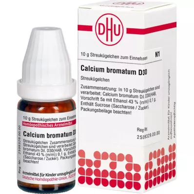 CALCIUM BROMATUM D 30 globül, 10 g