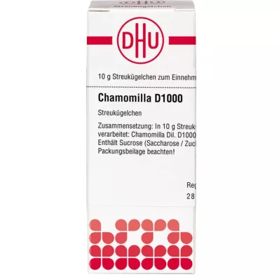 CHAMOMILLA D 1000 globül, 10 g