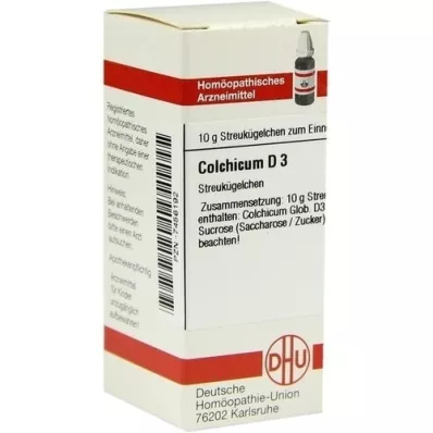 COLCHICUM D 3 globül, 10 g