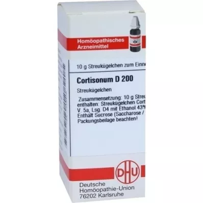 CORTISONUM D 200 globül, 10 g