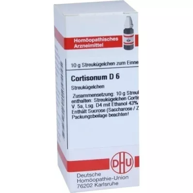 CORTISONUM D 6 globül, 10 g