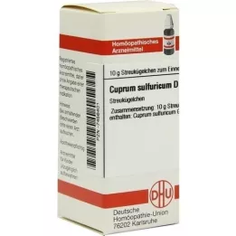 CUPRUM SULFURICUM D 12 globül, 10 g