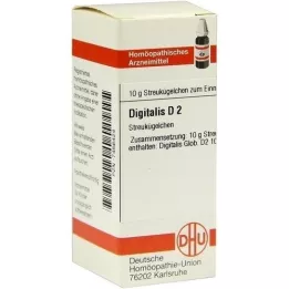 DIGITALIS D 2 globül, 10 g