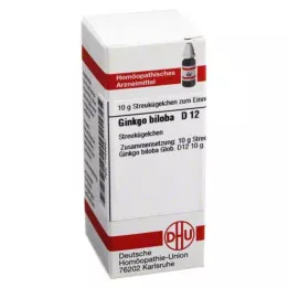 GINKGO BILOBA D 12 globül, 10 g