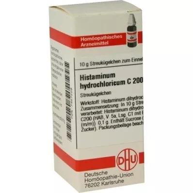 HISTAMINUM hydrochloricum C 200 globül, 10 g