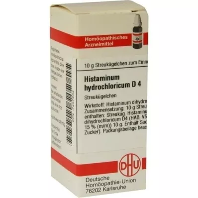 HISTAMINUM hydrochloricum D 4 globül, 10 g