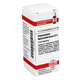 HISTAMINUM hydrochloricum D 4 globül, 10 g