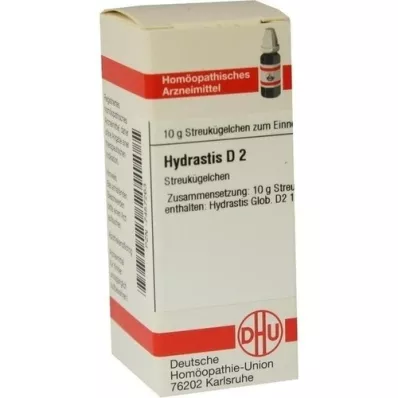 HYDRASTIS D 2 globül, 10 g