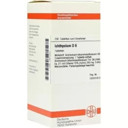 ICHTHYOLUM D 6 Tablet, 200 Kapsül