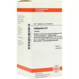 ICHTHYOLUM D 6 Tablet, 200 Kapsül