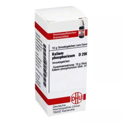KALIUM PHOSPHORICUM D 200 globül, 10 g