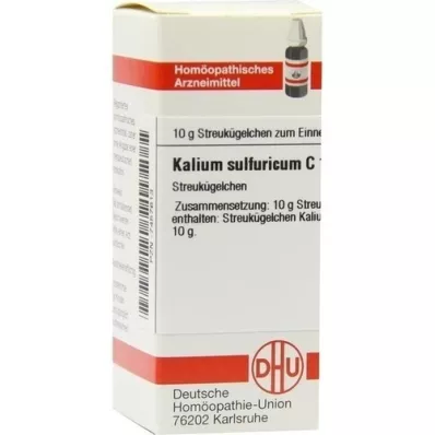 KALIUM SULFURICUM C 12 globül, 10 g