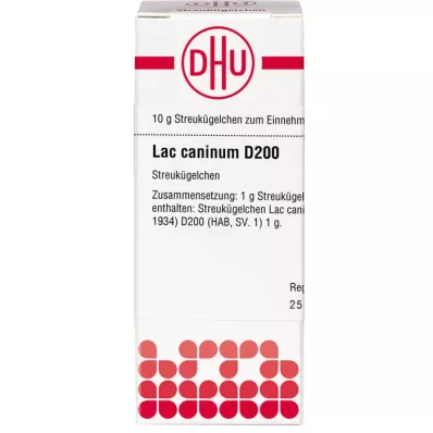 LAC CANINUM D 200 globül, 10 g