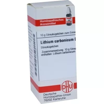 LITHIUM CARBONICUM D 12 globül, 10 g
