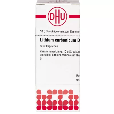 LITHIUM CARBONICUM D 200 globül, 10 g