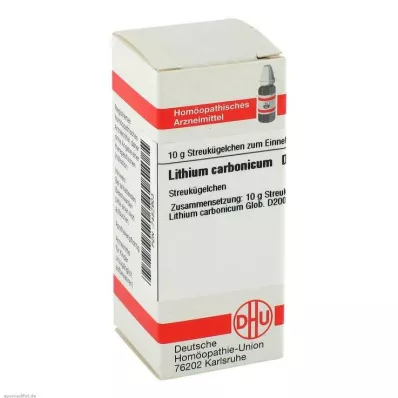 DHU Lityum karbonikum D 200 kürecikler, 10 g DHU Lityum karbonikum D 200 kürecikler, 10 g