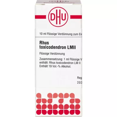 RHUS TOXICODENDRON LM II Seyreltme, 10 ml