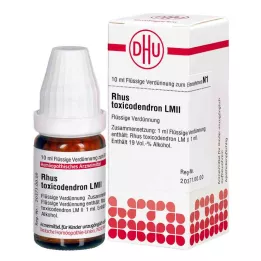 RHUS TOXICODENDRON LM II Seyreltme, 10 ml
