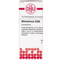 MALANDRINUM D 200 globül, 10 g