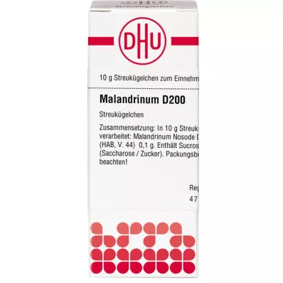 MALANDRINUM D 200 globül, 10 g