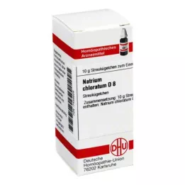NATRIUM CHLORATUM D 8 globül, 10 g