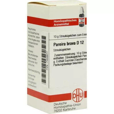 PAREIRA BRAVA D 12 globül, 10 g
