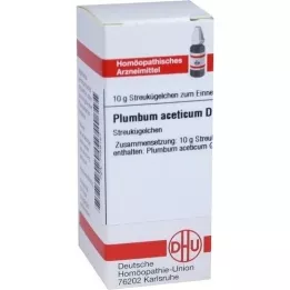 PLUMBUM ACETICUM D 6 globül, 10 g