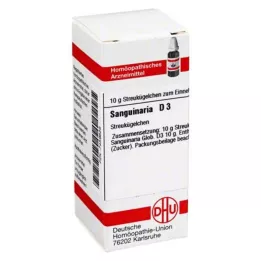 SANGUINARIA D 3 globül, 10 g