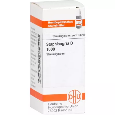 STAPHISAGRIA D 1000 globül, 10 g