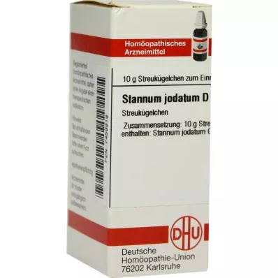 STANNUM JODATUM D 12 globül, 10 g