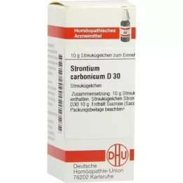 STRONTIUM CARBONICUM D 30 globül, 10 g