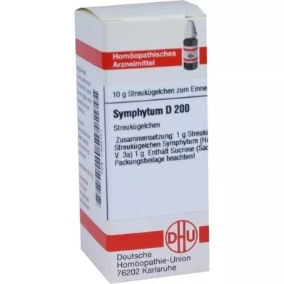 SYMPHYTUM D 200 globül, 10 g
