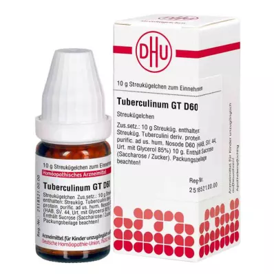 Tuberculinum Gt D60 kürecikleri (10 g) Tuberculinum Gt D60 kürecikleri (10 g)