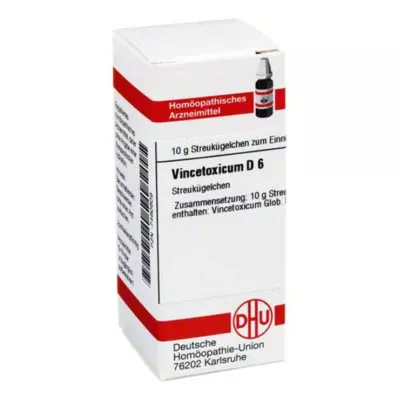VINCETOXICUM D 6 globül, 10 g