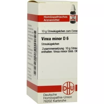VINCA MINOR D 6 globül, 10 g