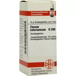 ZINCUM VALERIANICUM D 200 globül, 10 g