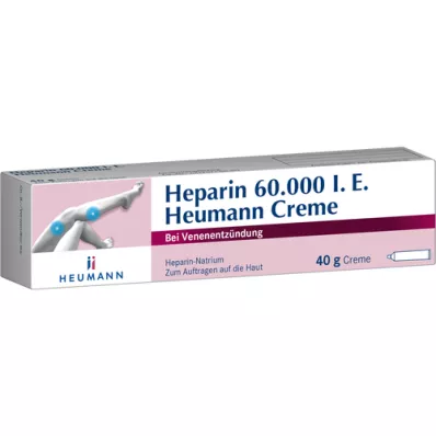 HEPARIN 60.000 Heumann Krem, 40 g
