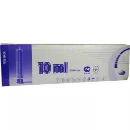 SPRITZE 10 ml 2 parçalı Luer eksantrik, 100 adet