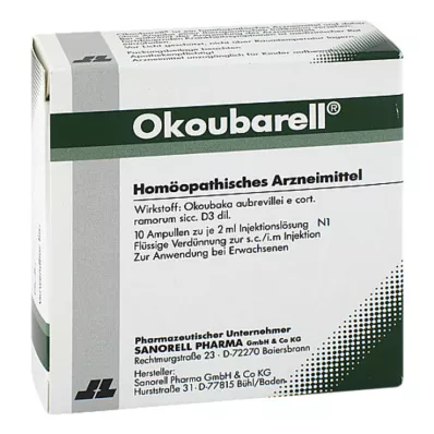 Okoubarell ampulleri, 10X2 ml Okoubarell ampulleri, 10X2 ml