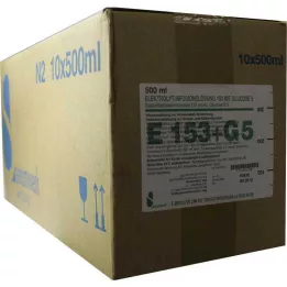 ELEKTROLYT İnf.-Lsg. 153 w.Glukoz 5, 10X500 ml