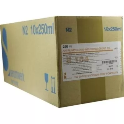 Sodyum klorür Infusum -lsg.154 (10x250 ml) Sodyum klorür Infusum -lsg.154 (10x250 ml)